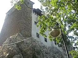 Muro de escudo del Törzburg (castillo de Bran).