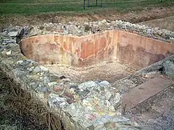 Baños fríos (frigidarium).