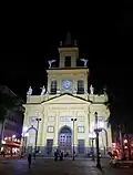 Catedral Metropolitana de Campinas de noche.