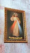 Cuadro de la Divina Misericordia.