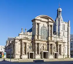 Fachada principal de la catedral de Nuestra Señora de Le Havre (1575-1610)