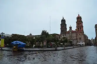 Centro histórico de San Luis Potosí.