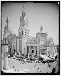 La catedral circa 1890.