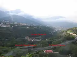 Panorama de la zona sur, (extenso Salerno)