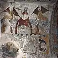 Fresco del juicio final de la iglesia de Santa Ana de Cazeaux de Larboust (segunda mitad del siglo XV).[44]​