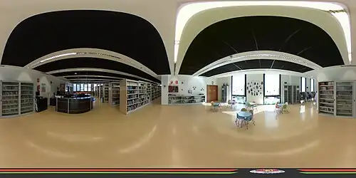 Biblioteca y otros servicios en 2ª planta Omniorama