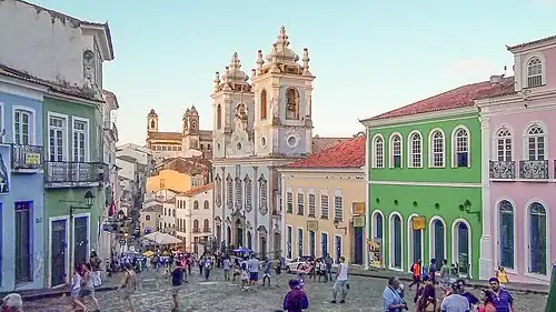 Centro histórico de Salvador de Bahía