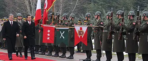 El presidente Abdullah Gül con el presidente Enrique Peña Nieto en Ankara, 2013.