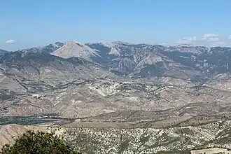 Vertiente sur del parque natural