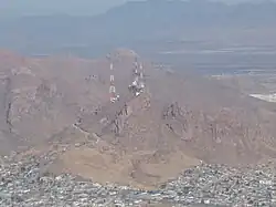 Enero 2018 Cerro Coronel visto desde la cima del Cerro Grande.