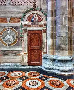 Ambrogio Bergognone, Virgen.