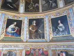 Detalle de las pinturas