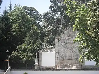 Fuente (chafariz) de la Alameda de Santo André.