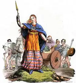 Boudica por Charles Hamilton Smith