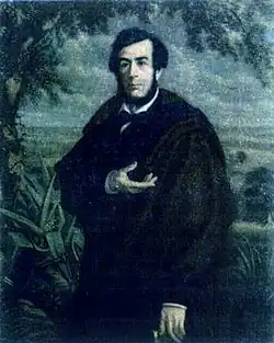 Retrato de Esteban Echeverría