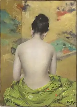 Espalda de un desnudo (1888)