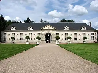 La orangerie del castillo de Cheverny.