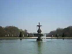Jardines de Fontainebleau.