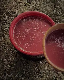 Chicha morada (qulli)