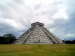 La Pirámide de Kukulcán en Chichén Itzá