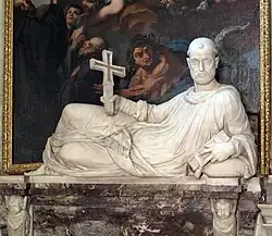 Santo giacente, capilla di San Giovanni Gualberto, Abadia de San Michele Arcangelo en Passignano (1580)