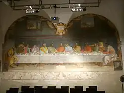 La Cène, de Alessandro Allori, en el refectorio.