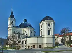 Iglesia de peregrinación del nombre de la Virgen María en Křtiny (1718)