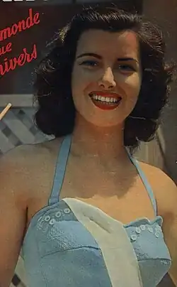 Miss Francia 1953 Christiane Martel