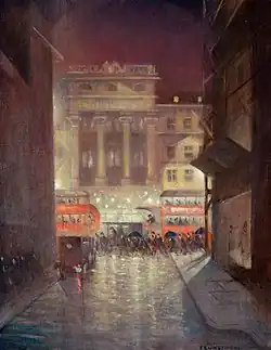 El Strand de noche (1937), Art Galleries and Museums, Bradford