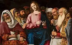 Cima da Conegliano, Cristo entre los doctores, 1504. Museo Nacional de Polonia, Varsovia