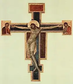 Crucifijo de Santa Croce,[32]​ de Cimabue, ca. 1280.