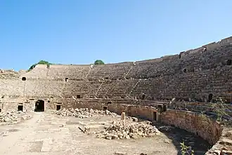Anfiteatro de Leptis Magna.