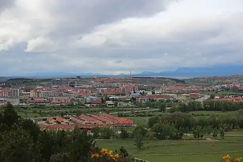 Norte de la ciudad desde la Candamia