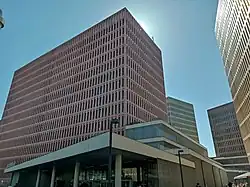 Ciudad de la Justicia vista desde la avenida Carrilet