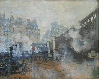 Claude Monet: La estación Saint-Lazare