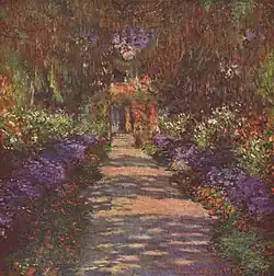 Claude Monet: Sendero en el jardín (1902)