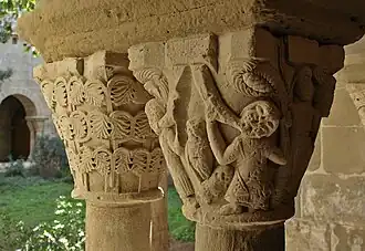 Escena de caza con olifante