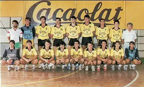 Club Balonmano Granollers. División de Honor.