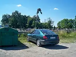 Toyota Avensis liftback.