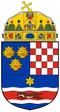 Escudo del Reino de Croacia-Eslavonia (1868-1918)
