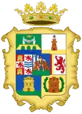 Escudo de la provincia de Cádiz (1866-1927)