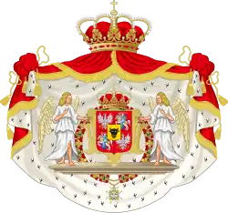 Escudo de armas del rey Estanislao I Leszczynski