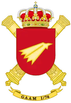 Grupo de Artillería Antiaérea I/74