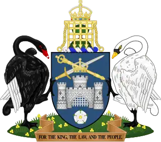 Escudo de la ciudad de Camberra