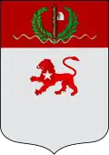 Escudo de armas de la colonial y provincial Eritrea (1936 – 1941)