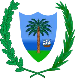 Escudo de armas de Liberia de 1847 a 1889