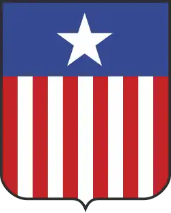 Escudo de armas de Liberia de 1889 a 1892
