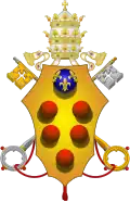 Escudo de armas de los papas Médici