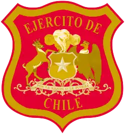Bandera del ejército de Chile