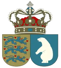 Escudo del condado de Groenlandia